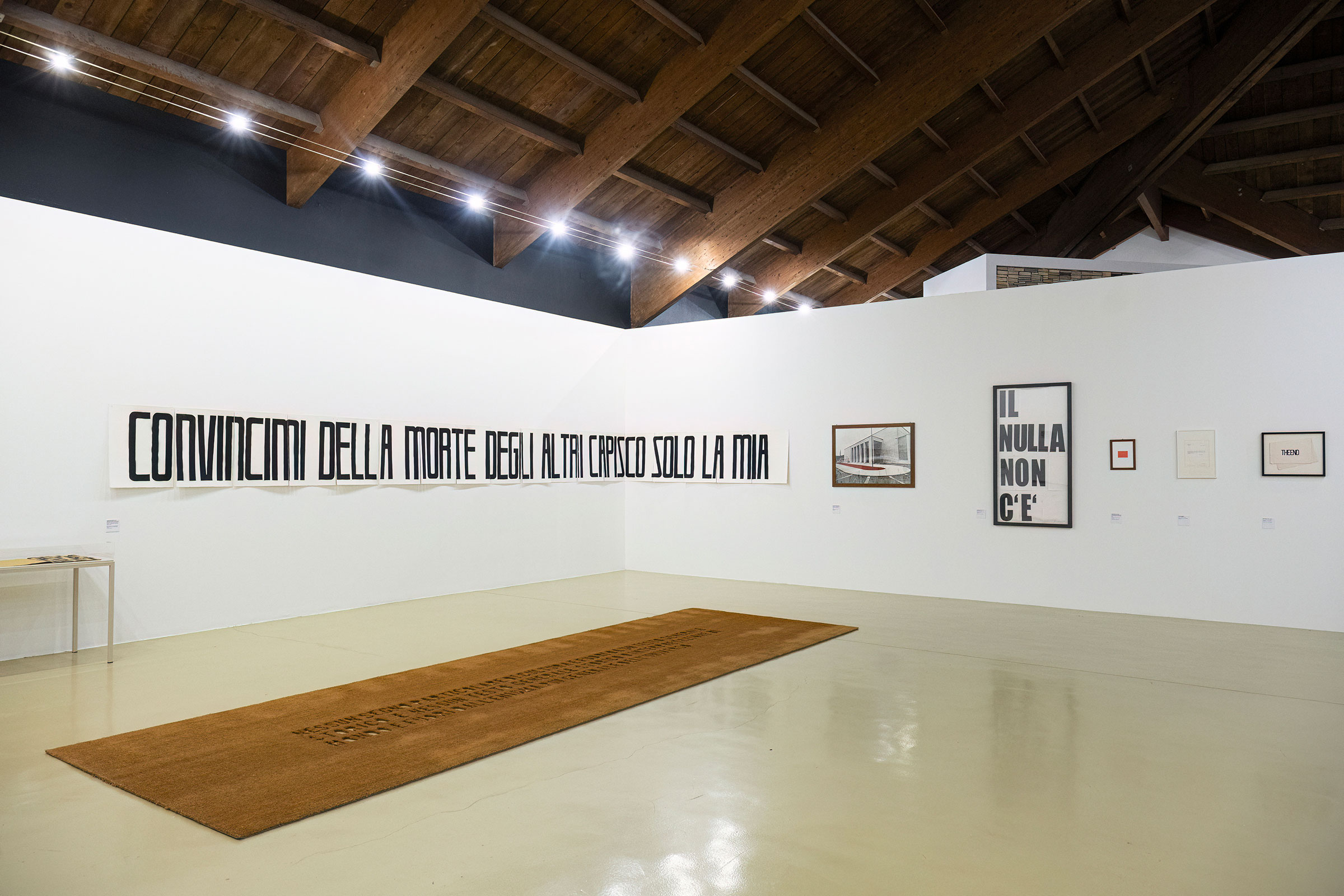 u0022Fabio Mauri. Esperimenti nella verifica del Male / Experiments in the verification of evilu0022, veduta espositiva